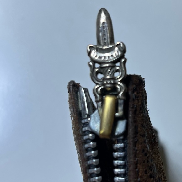 Authentic Chrome Hearts Cross Clutch.
Distressed Leather - Picture 8 of 8